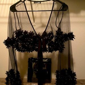 Fashion Nova Mesh Croptop